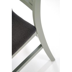 'TUTTI 2 Gray-Green Chair / Upholstery: Inari 95' 'TUTTI 2 Gray-Green Chair / Upholstery: Inari 95'