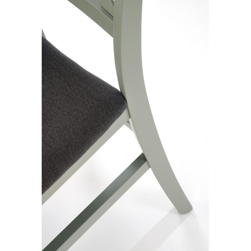 'TUTTI 2 Gray-Green Chair / Upholstery: Inari 95' 'TUTTI 2 Gray-Green Chair / Upholstery: Inari 95'