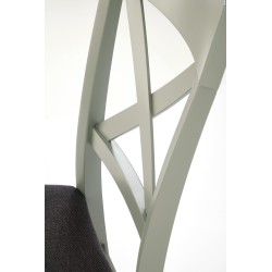 'TUTTI 2 Gray-Green Chair / Upholstery: Inari 95' 'TUTTI 2 Gray-Green Chair / Upholstery: Inari 95'