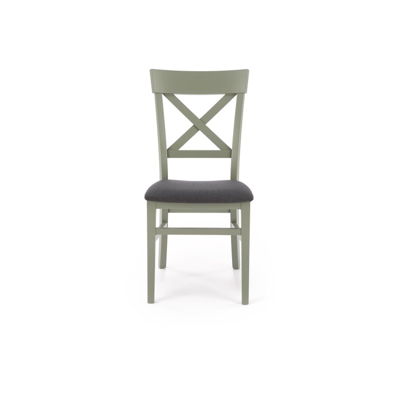 'TUTTI 2 Gray-Green Chair / Upholstery: Inari 95' 'TUTTI 2 Gray-Green Chair / Upholstery: Inari 95'