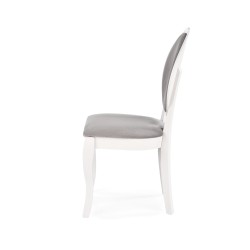 'VELO Chair in White/Ash Color' 'VELO Chair in White/Ash Color'