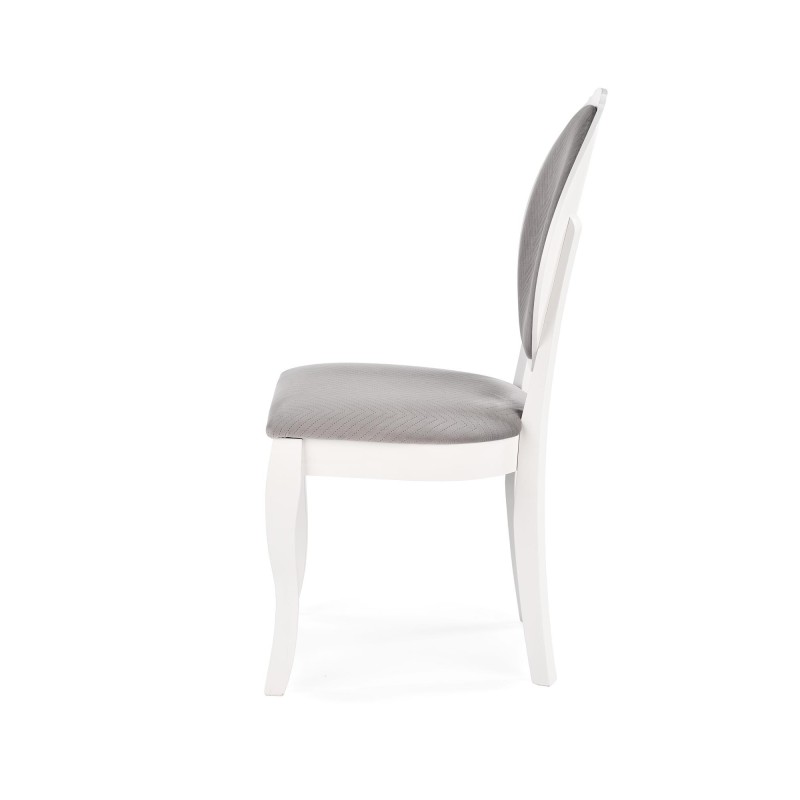 'VELO Chair in White/Ash Color' 'VELO Chair in White/Ash Color'