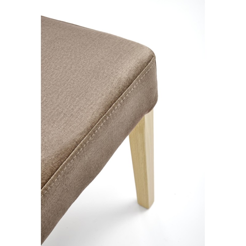 'VERMONT Honey Oak Chair / Upholstery: MONOLITH 09' 'VERMONT Honey Oak Chair / Upholstery: MONOLITH 09'