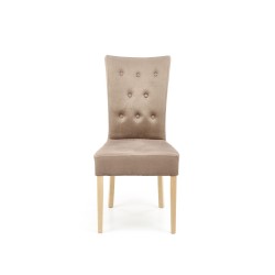 'VERMONT Honey Oak Chair / Upholstery: MONOLITH 09' 'VERMONT Honey Oak Chair / Upholstery: MONOLITH 09'