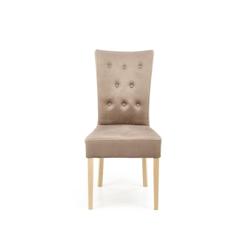'VERMONT Honey Oak Chair / Upholstery: MONOLITH 09' 'VERMONT Honey Oak Chair / Upholstery: MONOLITH 09'