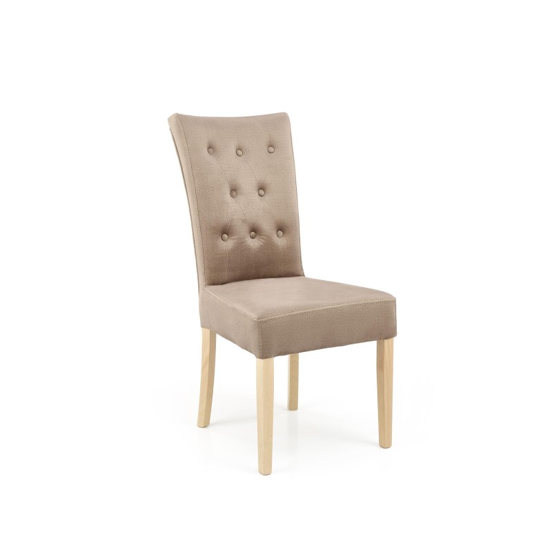 'VERMONT Honey Oak Chair / Upholstery: MONOLITH 09' 'VERMONT Honey Oak Chair / Upholstery: MONOLITH 09'