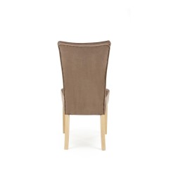 'VERMONT Honey Oak Chair / Upholstery: MONOLITH 09' 'VERMONT Honey Oak Chair / Upholstery: MONOLITH 09'