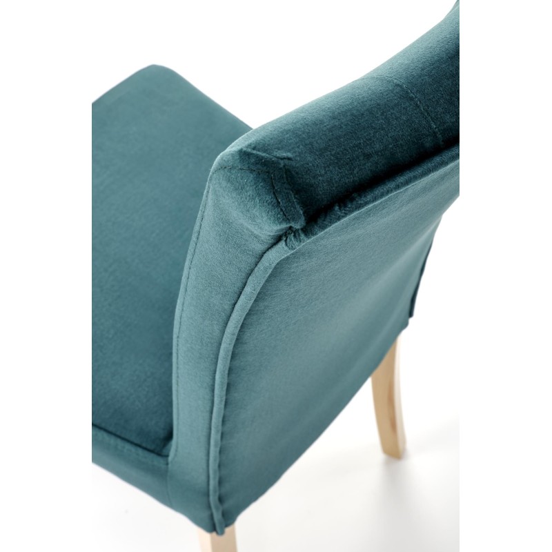 'VERMONT Honey Oak Chair / Upholstery: MONOLITH 37' 'VERMONT Honey Oak Chair / Upholstery: MONOLITH 37'