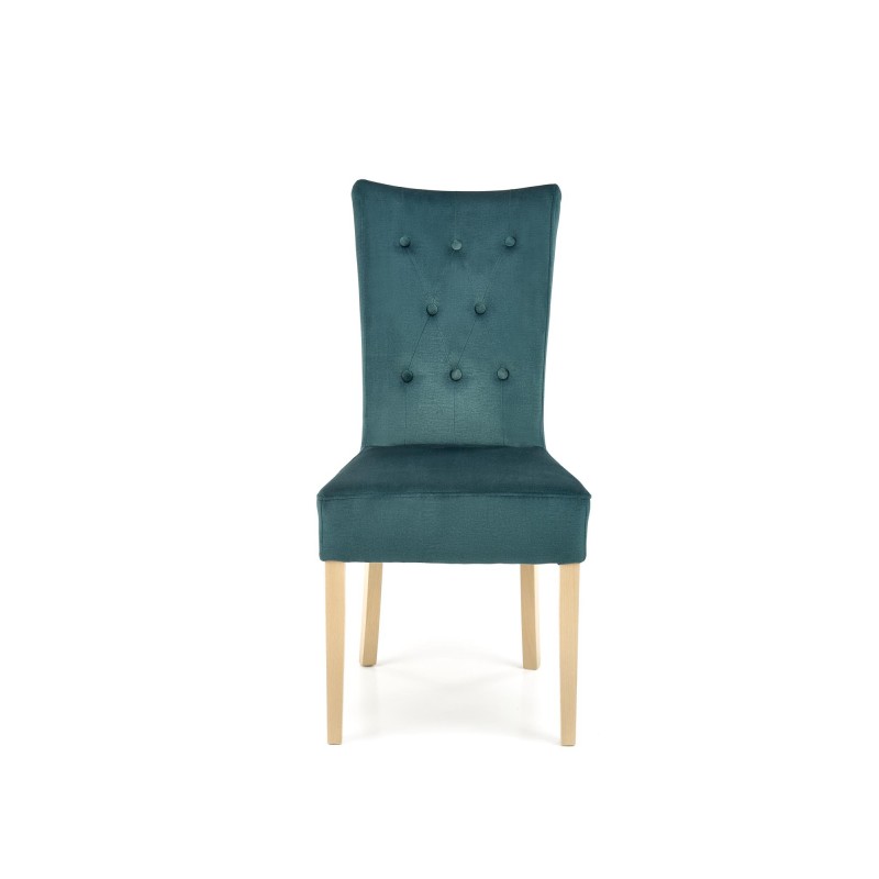'VERMONT Honey Oak Chair / Upholstery: MONOLITH 37' 'VERMONT Honey Oak Chair / Upholstery: MONOLITH 37'