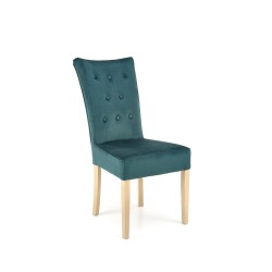 'VERMONT Honey Oak Chair / Upholstery: MONOLITH 37' 'VERMONT Honey Oak Chair / Upholstery: MONOLITH 37'