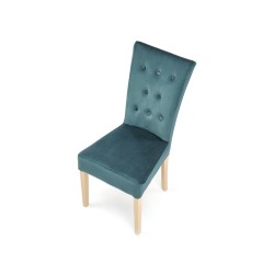 'VERMONT Honey Oak Chair / Upholstery: MONOLITH 37' 'VERMONT Honey Oak Chair / Upholstery: MONOLITH 37'