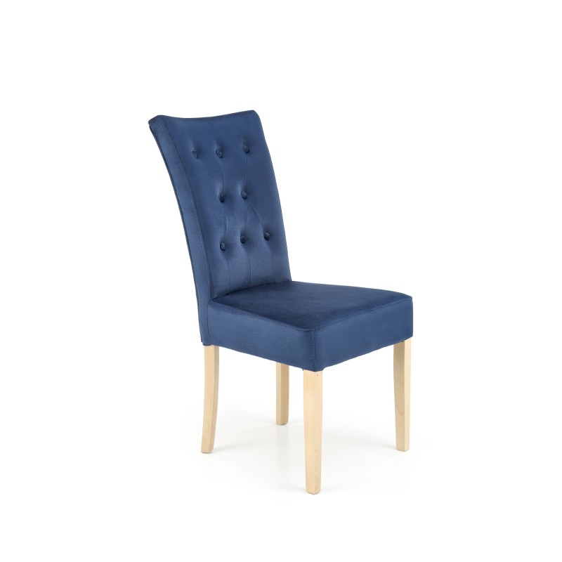'VERMONT Honey Oak Chair / Upholstery: MONOLITH 77' 'VERMONT Honey Oak Chair / Upholstery: MONOLITH 77'