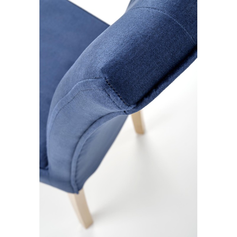 'VERMONT Honey Oak Chair / Upholstery: MONOLITH 77' 'VERMONT Honey Oak Chair / Upholstery: MONOLITH 77'