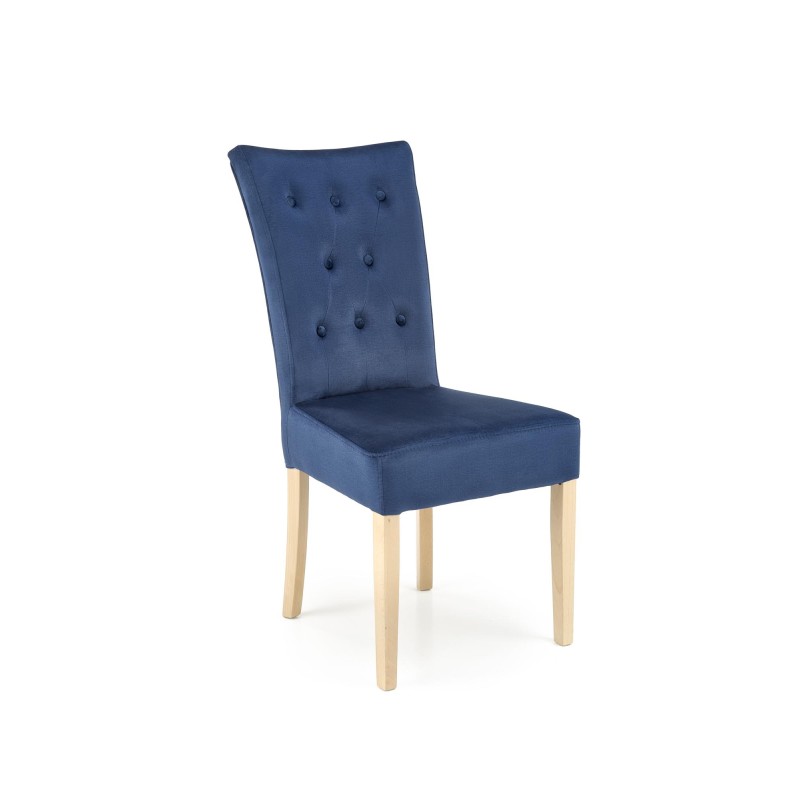 'VERMONT Honey Oak Chair / Upholstery: MONOLITH 77' 'VERMONT Honey Oak Chair / Upholstery: MONOLITH 77'