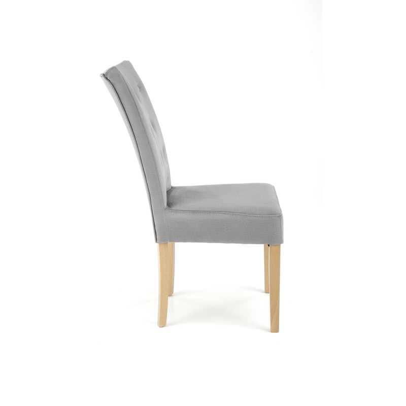 'VERMONT Honey Oak Chair / Upholstery: MONOLITH 85' 'VERMONT Honey Oak Chair / Upholstery: MONOLITH 85'