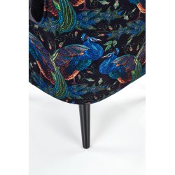'PAGONI Black Relaxation Armchair' 'PAGONI Black Relaxation Armchair'