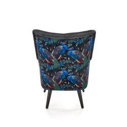'PAGONI Black Relaxation Armchair' 'PAGONI Black Relaxation Armchair'