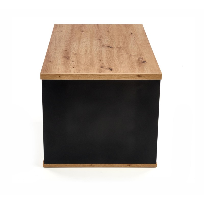 'PANTERA Coffee Table in Wotan Oak/Black Color' 'PANTERA Coffee Table in Wotan Oak/Black Color'