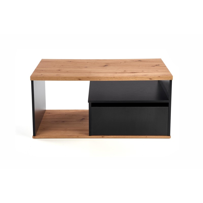 'PANTERA Coffee Table in Wotan Oak/Black Color' 'PANTERA Coffee Table in Wotan Oak/Black Color'