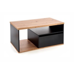 'PANTERA Coffee Table in Wotan Oak/Black Color' 'PANTERA Coffee Table in Wotan Oak/Black Color'