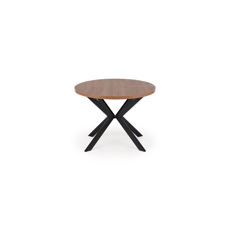 'PERONI Extendable Walnut Table - Black' 'PERONI Extendable Walnut Table - Black'