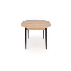 'PIVOT Extendable Table 102-142x102x75 cm, Top - Artisan Oak, Legs - Black' 'PIVOT Extendable Table 102-142x102x75 cm, Top - Artisan Oak, Legs - Black'