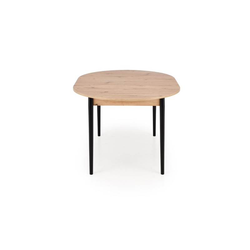 'PIVOT Extendable Table 102-142x102x75 cm, Top - Artisan Oak, Legs - Black' 'PIVOT Extendable Table 102-142x102x75 cm, Top - Artisan Oak, Legs - Black'