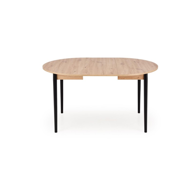 'PIVOT Extendable Table 102-142x102x75 cm, Top - Artisan Oak, Legs - Black' 'PIVOT Extendable Table 102-142x102x75 cm, Top - Artisan Oak, Legs - Black'