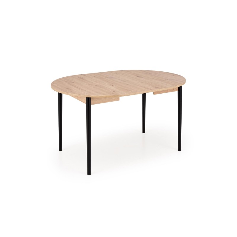 'PIVOT Extendable Table 102-142x102x75 cm, Top - Artisan Oak, Legs - Black' 'PIVOT Extendable Table 102-142x102x75 cm, Top - Artisan Oak, Legs - Black'