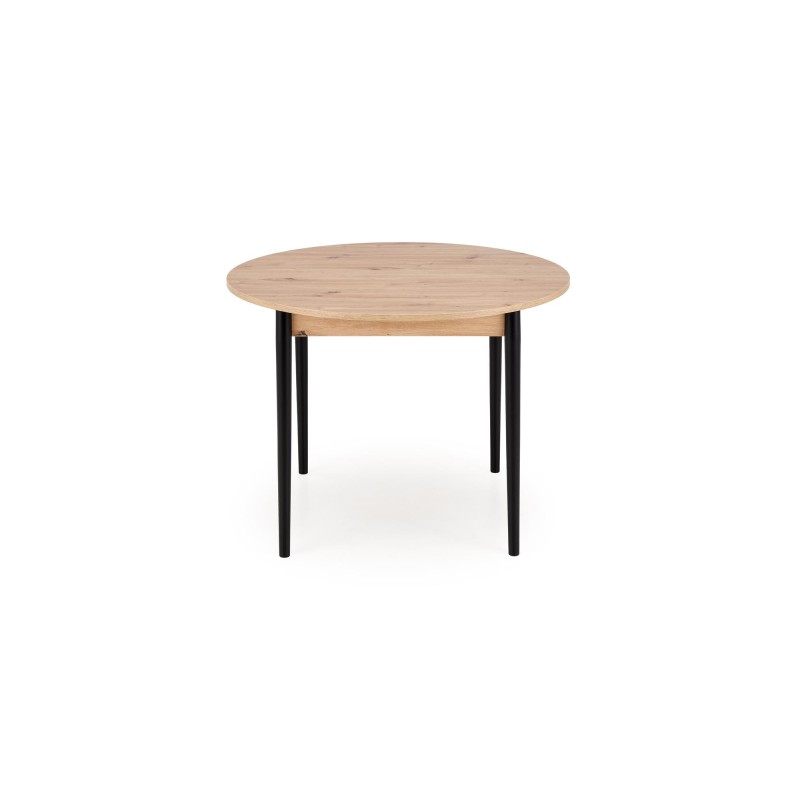 'PIVOT Extendable Table 102-142x102x75 cm, Top - Artisan Oak, Legs - Black' 'PIVOT Extendable Table 102-142x102x75 cm, Top - Artisan Oak, Legs - Black'
