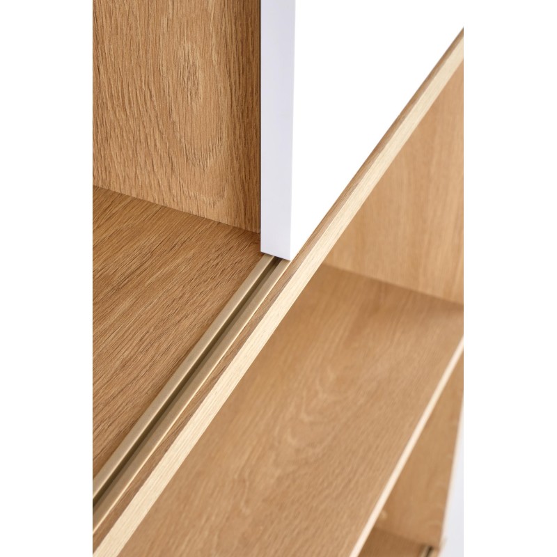 'REG23 Golden Oak / White Bookcase' 'REG23 Golden Oak / White Bookcase'