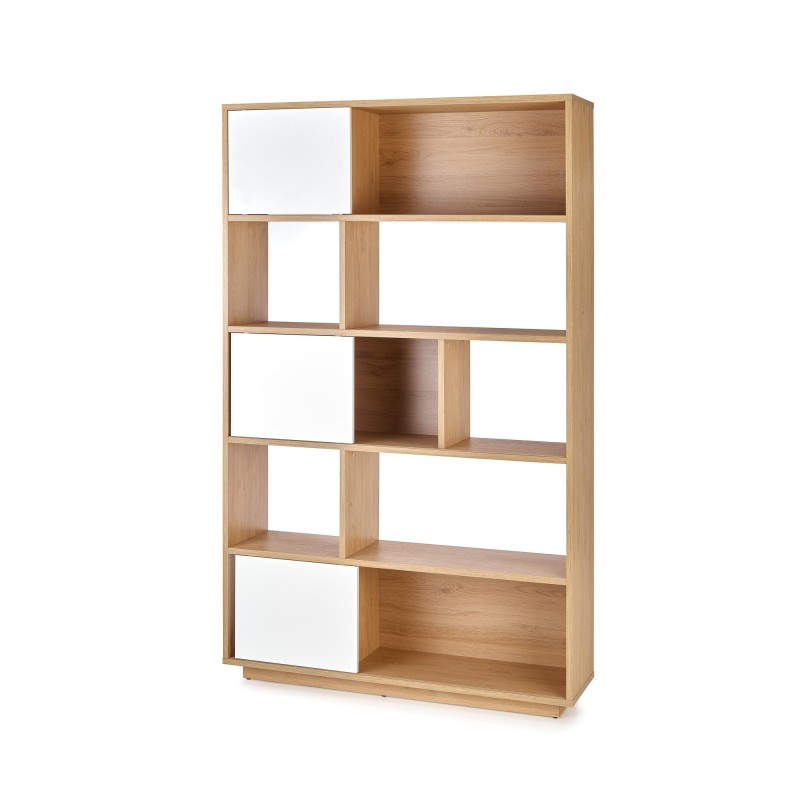 'REG23 Golden Oak / White Bookcase' 'REG23 Golden Oak / White Bookcase'