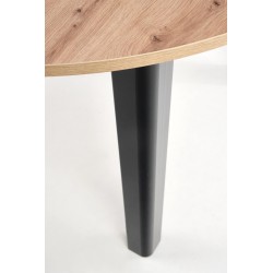RINGO stół kolor blat dąb artisan, nogi - czarny (102-142x102x76 cm) (2p 1szt) RINGO stół kolor blat dąb artisan, nogi - czarny (102-142x102x76 cm) (2p 1szt)