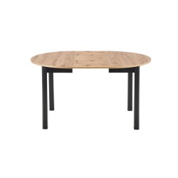 RINGO stół kolor blat dąb artisan, nogi - czarny (102-142x102x76 cm) (2p 1szt) RINGO stół kolor blat dąb artisan, nogi - czarny (102-142x102x76 cm) (2p 1szt)