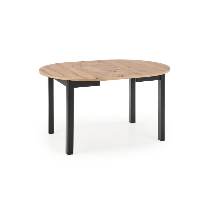 RINGO stół kolor blat dąb artisan, nogi - czarny (102-142x102x76 cm) (2p 1szt) RINGO stół kolor blat dąb artisan, nogi - czarny (102-142x102x76 cm) (2p 1szt)