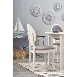 'RINGO Table Color Top - White, Legs - White' 'RINGO Table Color Top - White, Legs - White'