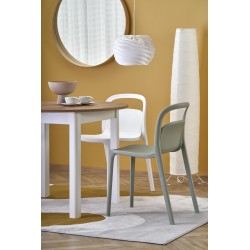 RINGO stół kolor blat dąb craft, nogi - biały (102-142x102x76 cm) (2p 1szt) RINGO stół kolor blat dąb craft, nogi - biały (102-142x102x76 cm) (2p 1szt)
