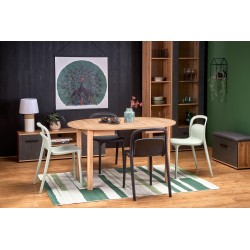 'RINGO Table, Craft Oak Top Color, Legs - Craft Oak'