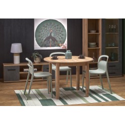 RINGO stół kolor blat dąb craft, nogi - dąb craft (102-142x102x76 cm) (2p 1szt) RINGO stół kolor blat dąb craft, nogi - dąb craft (102-142x102x76 cm) (2p 1szt)