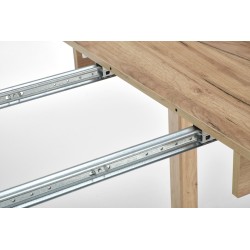 RINGO stół kolor blat dąb craft, nogi - dąb craft (102-142x102x76 cm) (2p 1szt) RINGO stół kolor blat dąb craft, nogi - dąb craft (102-142x102x76 cm) (2p 1szt)