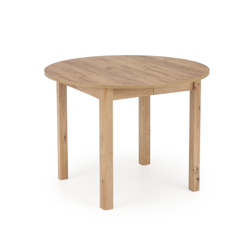 RINGO stół kolor blat dąb craft, nogi - dąb craft (102-142x102x76 cm) (2p 1szt) RINGO stół kolor blat dąb craft, nogi - dąb craft (102-142x102x76 cm) (2p 1szt)
