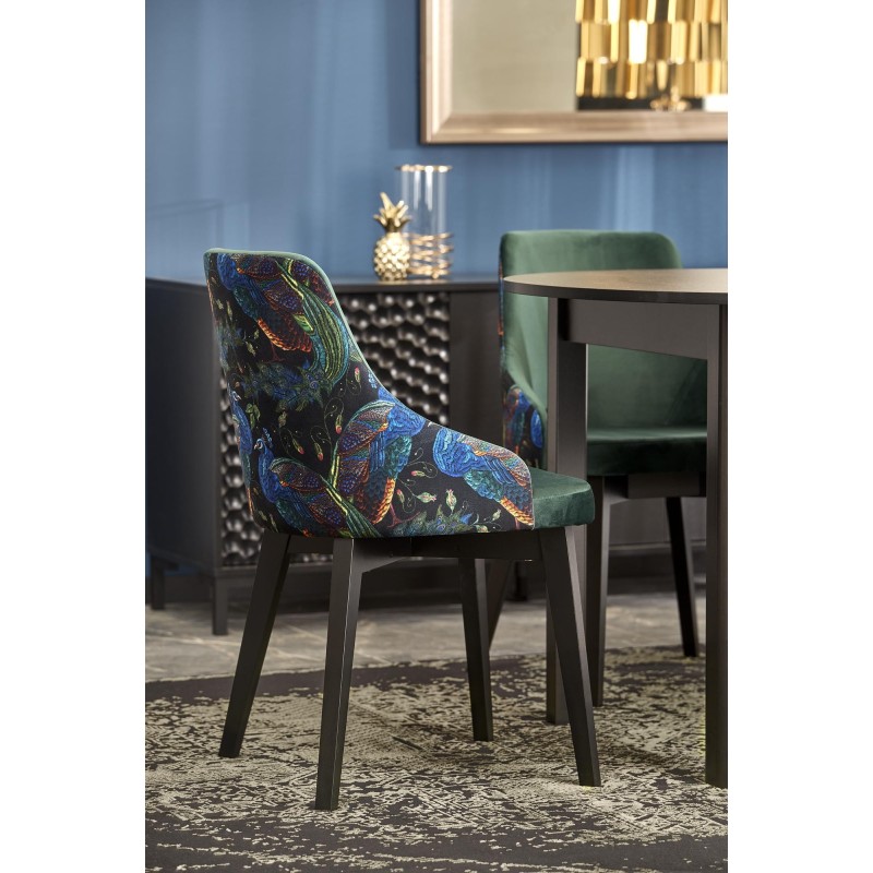 'RINGO Table Color Top Black, Legs - Black' 'RINGO Table Color Top Black, Legs - Black'