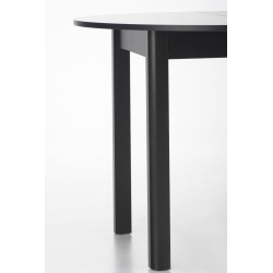 'RINGO Table Color Top Black, Legs - Black' 'RINGO Table Color Top Black, Legs - Black'