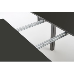 'RINGO Table Color Top Black, Legs - Black' 'RINGO Table Color Top Black, Legs - Black'