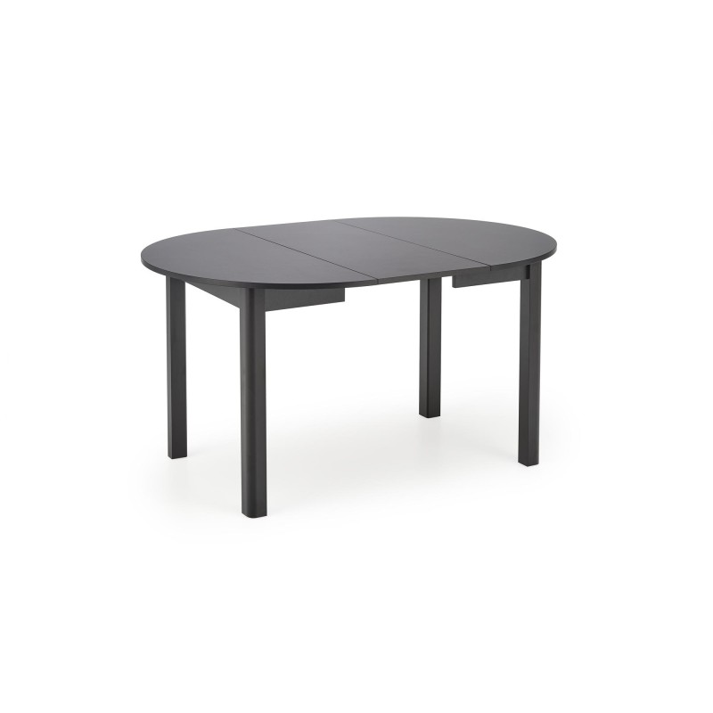 RINGO stół kolor blat czarny, nogi - czarny (102-142x102x76 cm) (2p 1szt) RINGO stół kolor blat czarny, nogi - czarny (102-142x102x76 cm) (2p 1szt)