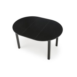 RINGO stół kolor blat czarny, nogi - czarny (102-142x102x76 cm) (2p 1szt) RINGO stół kolor blat czarny, nogi - czarny (102-142x102x76 cm) (2p 1szt)