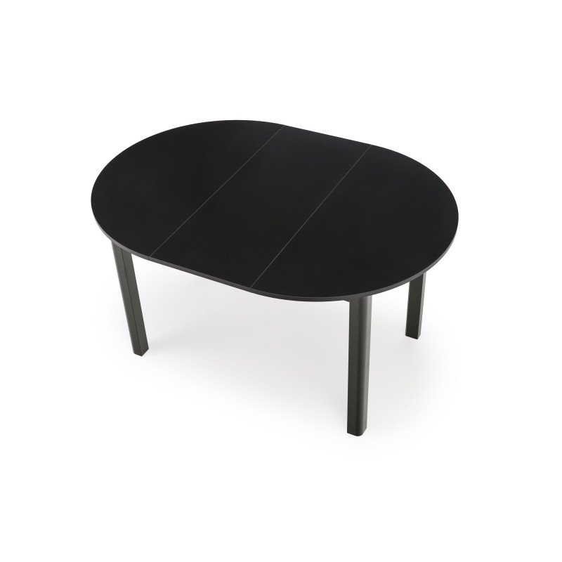 RINGO stół kolor blat czarny, nogi - czarny (102-142x102x76 cm) (2p 1szt) RINGO stół kolor blat czarny, nogi - czarny (102-142x102x76 cm) (2p 1szt)