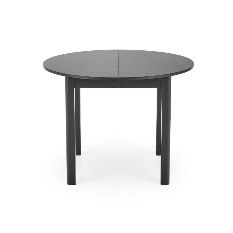 RINGO stół kolor blat czarny, nogi - czarny (102-142x102x76 cm) (2p 1szt) RINGO stół kolor blat czarny, nogi - czarny (102-142x102x76 cm) (2p 1szt)