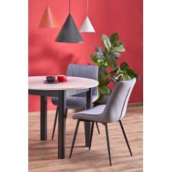 RINGO stół kolor blat kaszmir, nogi - czarny (102-142x102x76 cm) (2p 1szt) RINGO stół kolor blat kaszmir, nogi - czarny (102-142x102x76 cm) (2p 1szt)