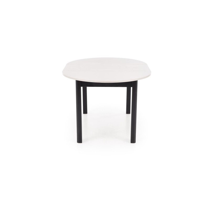 'RINGO Table with Cashmere Color Top, Black Legs' 'RINGO Table with Cashmere Color Top, Black Legs'